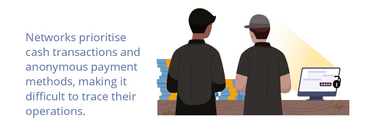 network image prioritising cash transactions